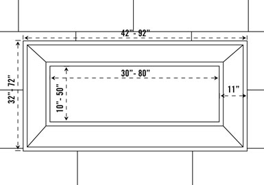 1116 stone fireplace mantel spec sheet