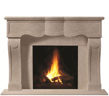 1104.527 stone fireplace mantle surround in Calgary