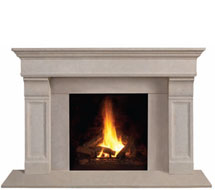 1110.511 stone fireplace mantle surround in Calgary