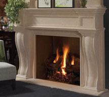 1144.577 stone fireplace mantle surround in Calgary